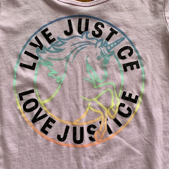 Justice 14–16 purple short sleeve T-shirt - Picture 2 of 6